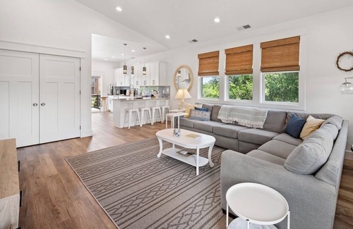 Carova Beach Cottage | ManeStay Modern Coastal Beach Cottage, where wild horses roam free!