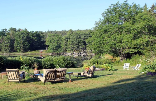 Blue Hill House | Manor House on Conary Cove: Literally Surrounded by Water!