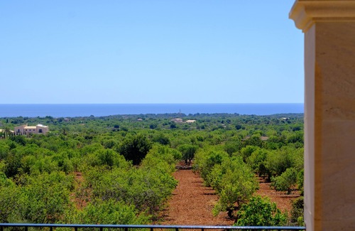 S Horta Villa | MANSION SES OLIVERES - LUXURY VILLA WITH DISTANT SEA-VIEWS AND PRIVATE POOL