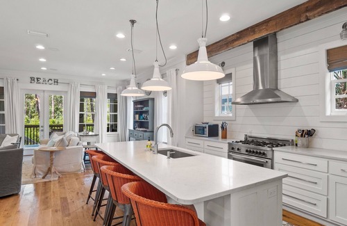 Seacrest Beach House | Mar y Arena, Seacrest stunner on nature trail; walk to Rosemary Beach. 4 bikes