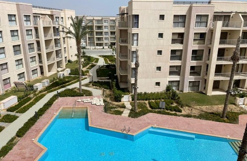 Sidi Abd El-Rahman Apartment | Marassi north coast 2 bedroom pool view 16j-403