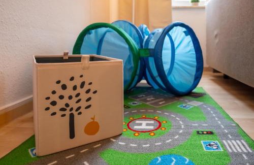 Gera Apartment | maremar - Ideal für Familien - Boxspringbett - Zentral - vollausgestattete Küche - Waschtrockner - Spielecke
