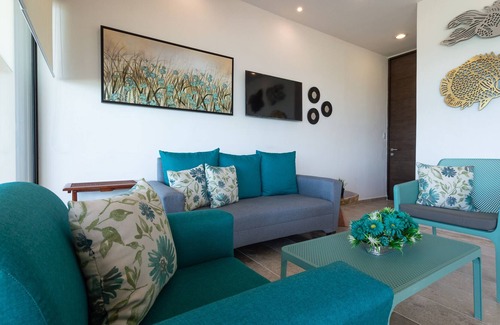 Chicxulub Puerto Apartment | Marena A3 | BWellcome Colección playa