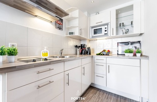 Wendtorfer Strand Apartment | Marina Apartment Wendtorf - Weitblick auf Meer und Yachthafen