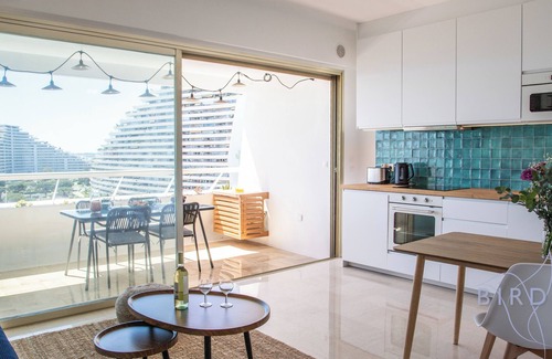 Villeneuve Loubet Beach Apartment | Marina Baie des Anges Ducal SEA VIEW A/C
