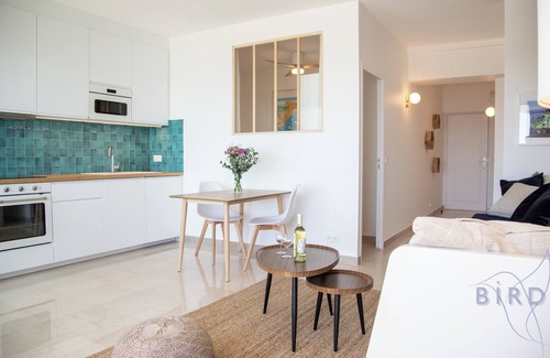 Villeneuve Loubet Beach Apartment | Marina Baie des Anges Ducal SEA VIEW A/C