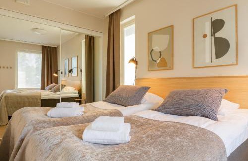 Kalajoki Apartment | Marina Chalets 1 bedroom apartments by Hiekka Booking - sisältää liinavaatteet ja loppusiivouksen
