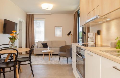 Kalajoki Apartment | Marina Chalets 1 bedroom apartments by Hiekka Booking - sisältää liinavaatteet ja loppusiivouksen