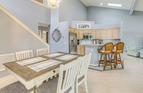 St. James House | Marina & Pool: Roomy Golf-View Home in Southport