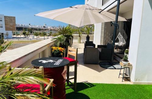 Bab al-Bahr Apartment | Marina Rabat Luxury Apartment- 200 m2