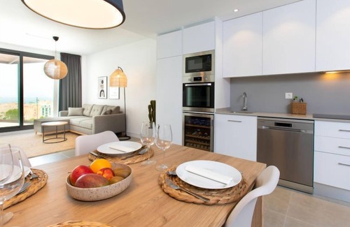 Los Llanos Apartment | Marinsa Beach, Sea View/Roof terrace by Interhome