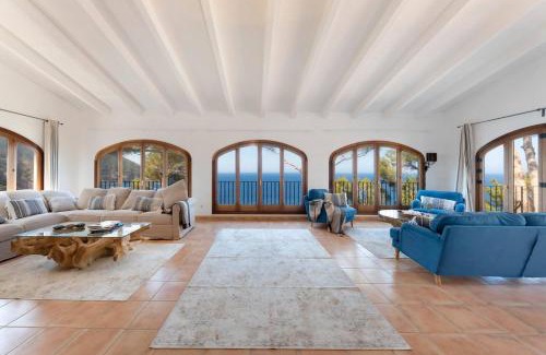 Banyalbufar Villa | Marivent Villa con vistas panorámicas al mar