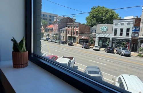East Market District Apartment | Market #9 · Stellar Suites | The Oaks Room in NuLu | Bikes
