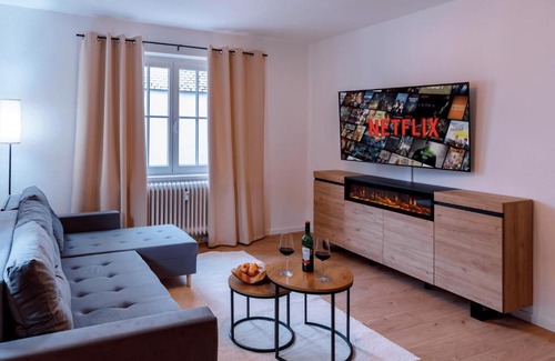 Freudenstadt Apartment | Marktplatz-Flair mit Dachterrasse im Zentrum