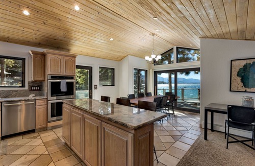 Zephyr Cove House | Marla Bay Lakefront Escape with Game Room and Private Hot Tub, Sleeps 10