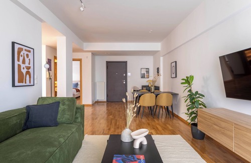 Marousi Apartment | Marousi Urban Escape 2BD Apartment