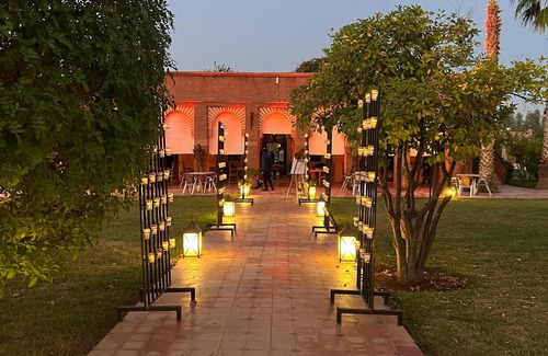 Palmeraie House | Marrakech Green Garden 48 sleeps Heated swimming pool