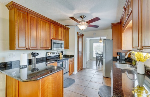Mary Esther House | Mary Esther Home with Private Pool & Fireplace!