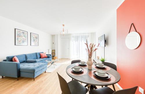 Quartier Atlantis Apartment | Massy Serenity - 64m2, Terrace, Balcony, Parking