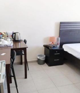 Barsha Heights Apartment | Master room attached bathroom