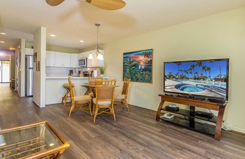 Kihei Condo | Maui Kamaole #G-107 Gorgeous Ocean View, Full AC, Wifi, Hot Tub, Near Beach
