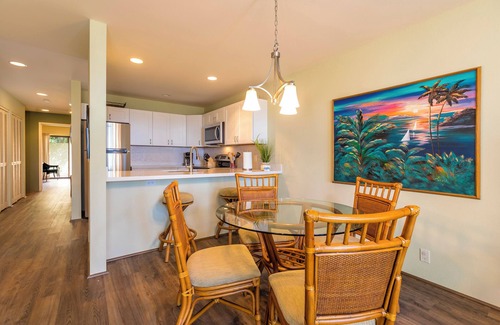Kihei Condo | Maui Kamaole #G-107 Gorgeous Ocean View, Full AC, Wifi, Hot Tub, Near Beach