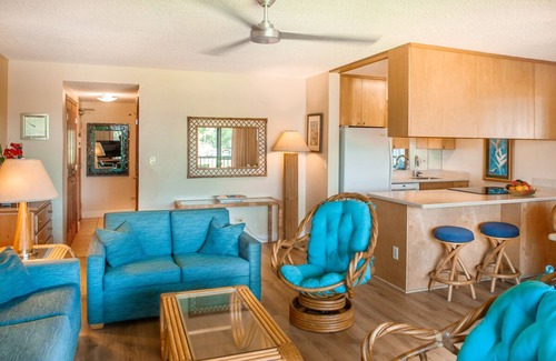 Kihei Condo | Maui Sunset Direct Ocean View with XL Lanai
