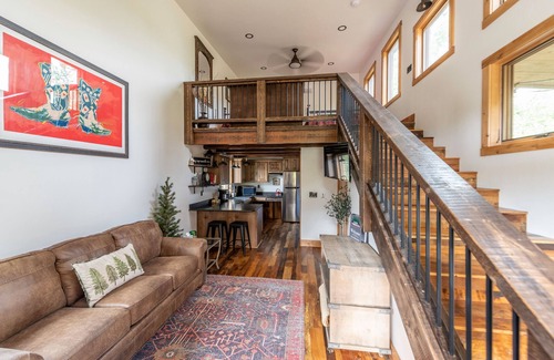 South Fork Cabin | Max's Cabin at Tiny Timbers Resort and Spa!