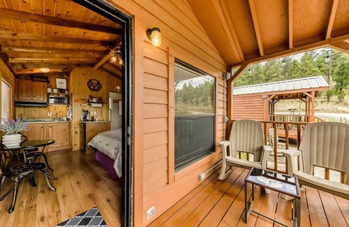 Mayhill Apartment | Mayhill Tiny Home Vacation Rental w/Covered Porch