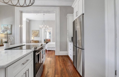 Historic District - North House | Mayor's luxury 1869 historic home for 4 on the square!