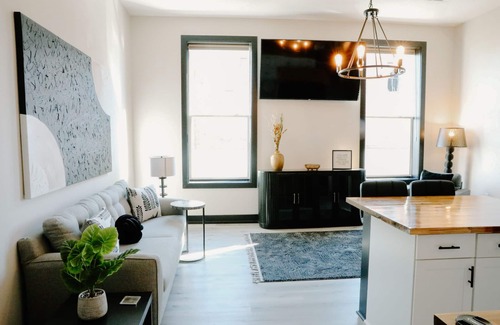 Aberdeen Apartment | Mayor's Suite offers a cozy loft for rent with beautiful historical views