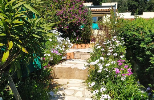 La Croix-Valmer House | Mazet Avec Grande Terrasse et Jardin vue Mer, Animaux Acceptés. Piscine, Tennis