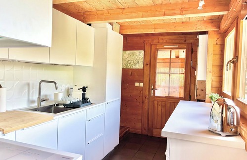 Saint-Jean-de-Sixt Ski Chalet | Mazot Xel-Ha: Wooden chalet: Sauna, Jacuzzi, Wifi, South-facing terrace, all comforts.