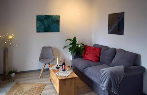 Magdeburg Apartment | MD-5 Stadtfeld Beimsstrasse 81 - Appartement Domblick - Parkplatz - Balkon - 2Einzelbetten - Schlafsofa