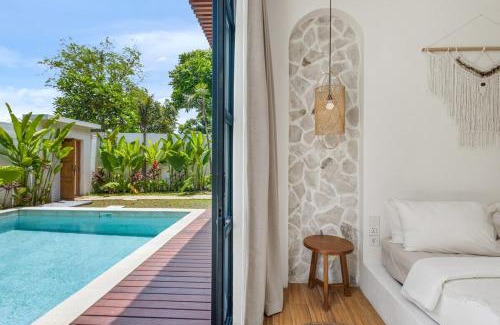 Taman Griya Villa | Mediterranean 2BR Villa Ellure Ember with Pool & Lush Garden