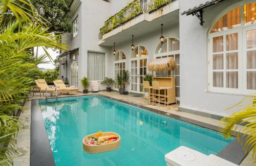 Gauravaddo Villa | Mediterranean 5 BHK Hideaway with Pool near Popular Beaches