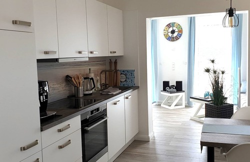 Busum House | Meerbüsum * App.1a * near lagoon * terrace & barbecue * suitable for allergy sufferers, 2 bedrooms