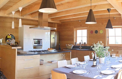Combloux Ski Chalet | MEGEVE Chalet 15 pers sauna - 5 mn walk to village Combloux