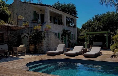 Kourteika Villa | MELITI traditional stone villa in Fontana AMA 00000458591