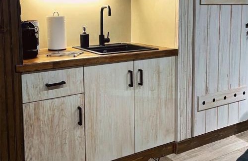 Karpenisi Apartment | Memories Apartments - Σοφίτα με τζάκι στο Καρπενήσι.