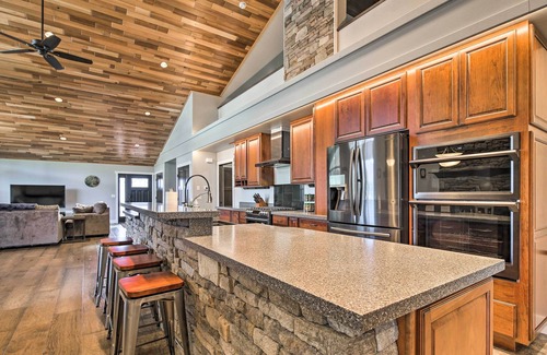 Juneau Apartment | Mendenhall Valley Escape w/Furnished Deck!