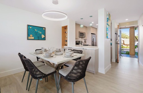 Kihei Condo | Menehune Shores #119 – Stylish Oceanfront Retreat with Luxe Modern Finishes