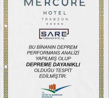 Trabzon Hotel | Mercure Trabzon Hotel