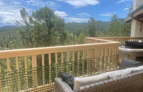 Ruidoso House | Mesa Verde, Hot Tub, Pedestal Octagon Home/Mount