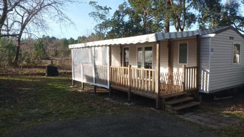 Saint-Julien-en-Born Other | MH 201 AGREABLE et tout ÉQUIPÉ 2CH dont suite parentale et 2sdb avec vue sur foret dans camping 4 étoiles