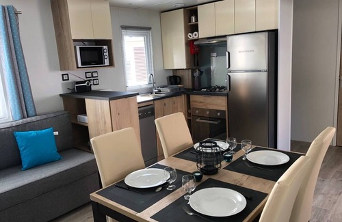 Pont-Aven House | MH-4-6 pers-2ch-1sdb-terrasse 18 m2 tout confort domaine de kerlann (456)