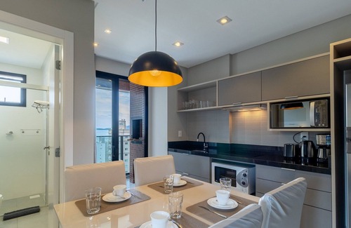 Centro Condo | MHF II Apts Variados em Prédio com Vista para o Mar em Itapema