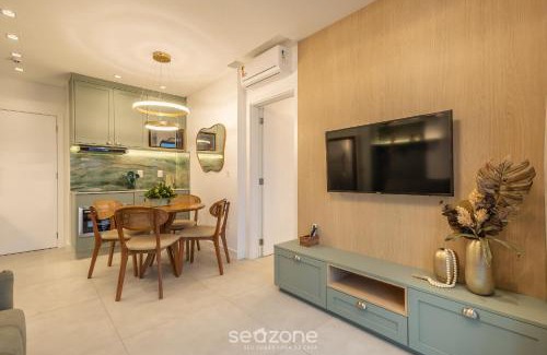 Centro Apartment | MHFs - Apts Variados em Prédio com Vista para o Mar em Itapema