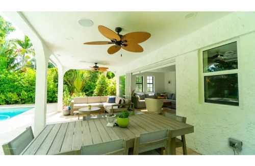Biscayne Park House | Miami Modern Luxury with a Pool & Spa