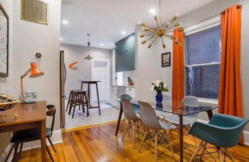 Truxton Circle House | Mid-Century Marvel Steps from Restaurants Bars and Markets 3BR & 2BA